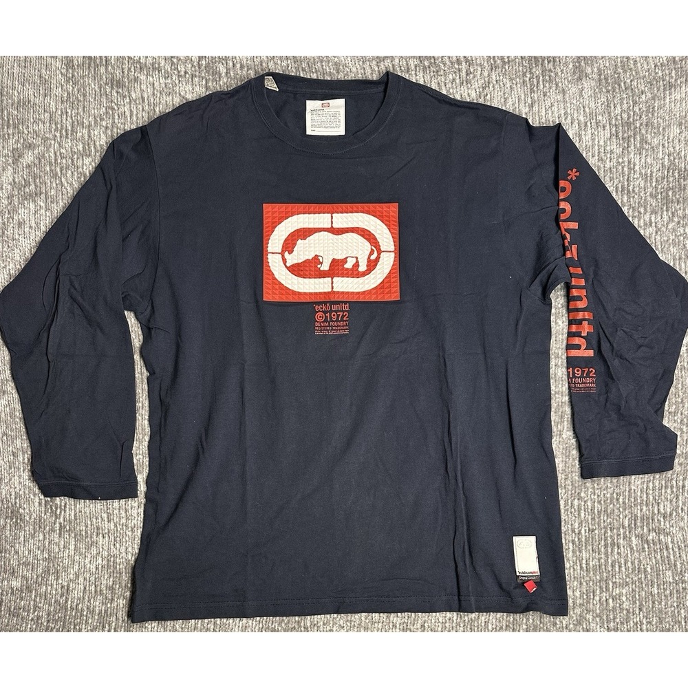 Vintage Y2k Ecko Unltd Long Sleeve XXL Y2K Ecko Complex  Skater Grunge Cyber